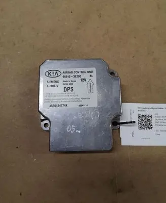 KIA Sorento Airbag control unit/module 959103E200 5WK43245 45S0134774K