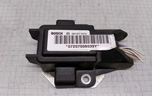 Audi A6 S6 C5 4B ESP acceleration yaw rate sensor 4B0907637A