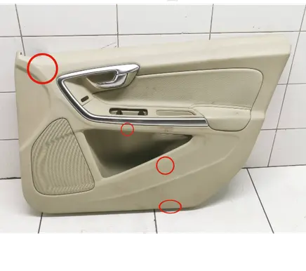 Volvo S60 Front door card panel trim 8635860 8635857 8635892
