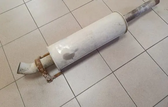 Mercedes-Benz Sprinter W906 Rear muffler/silencer tail pipe A9064901801