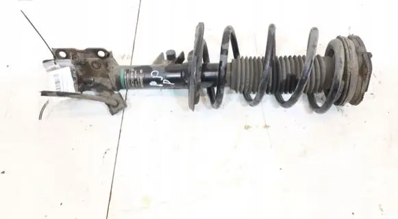 Front shock absorber with coil spring
