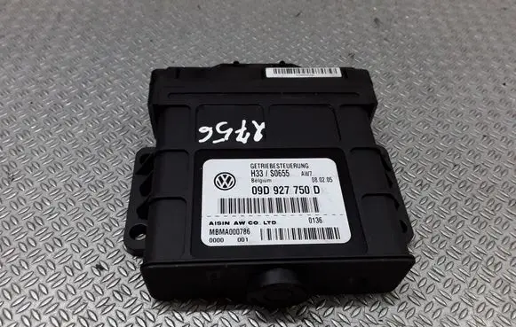 Volkswagen Touareg I Gearbox control unit/module 09D927750D