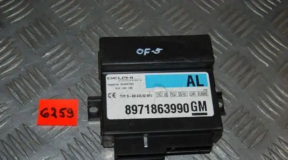 Opel Frontera B Comfort/convenience module 8971863990
