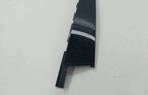 Front door glass trim molding