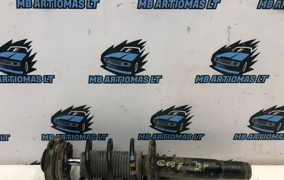 Volkswagen Golf VI Front shock absorber with coil spring