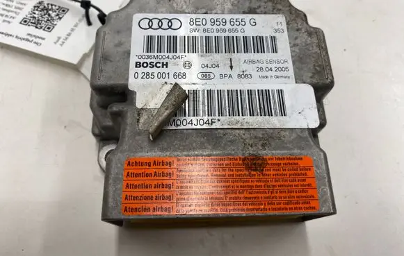 Audi A4 S4 B7 8E 8H Airbag control unit/module 8E0959655G