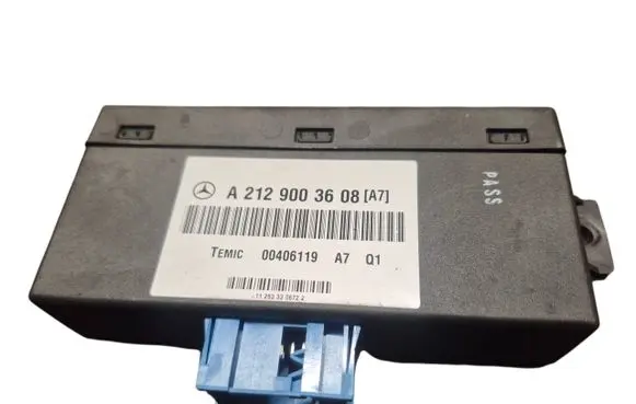 Mercedes-Benz E W212 Other control units/modules A2129003608 00406119 112633306722