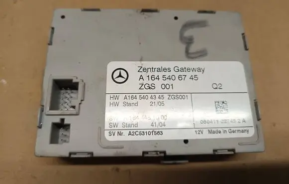 Mercedes-Benz ML W164 Gateway control module A1645406745 A1644451000 A1645404345