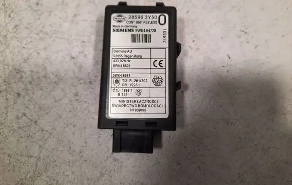 Nissan Navara D22 Immobilizer control unit/module 5WK46472B 285963Y500
