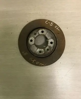 Citroen C5 Rear brake disc