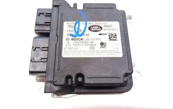 Land Rover Range Rover Velar Airbag control unit/module J8A2-14D374-AE