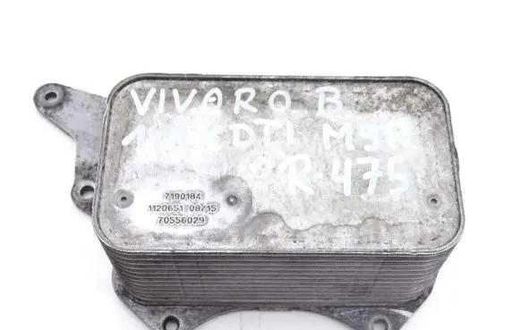Opel Vivaro Engine oil radiator 7190184