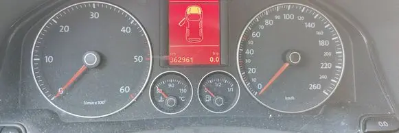 Volkswagen Golf V Speedometer (instrument cluster) 90100120 362961