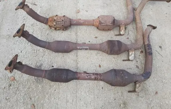 Toyota Tundra II Catalyst/FAP/DPF particulate filter 