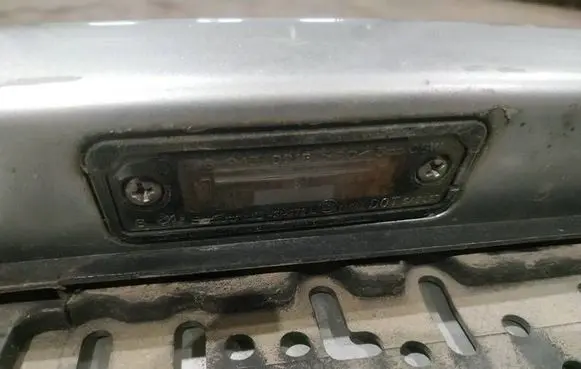 Volkswagen Golf V Number plate light