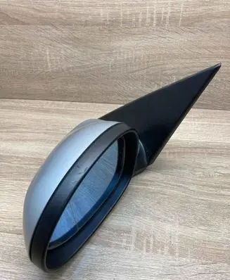 BMW 1 E81 E87 Front door electric wing mirror 010803 WITHGLASS SILVERCOVER