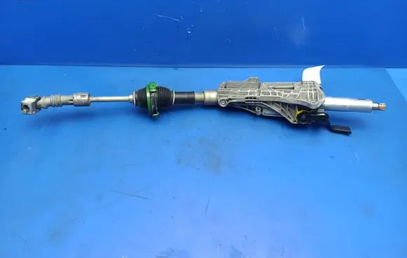 Steering wheel axle set