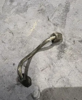Hyundai Tucson JM Fuel injector supply line/pipe 