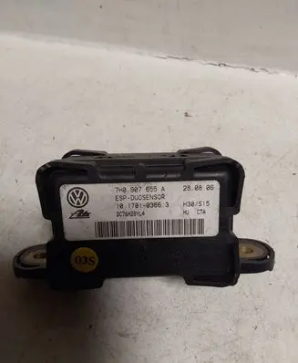 Volkswagen Touran I ESP acceleration yaw rate sensor 7H0907655A 10170103663 DC76H28YL4