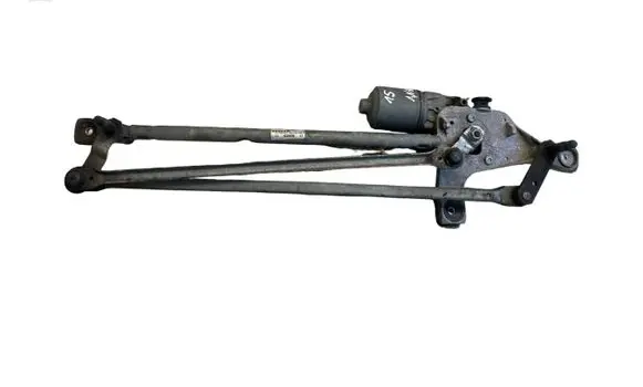 Front wiper linkage and motor