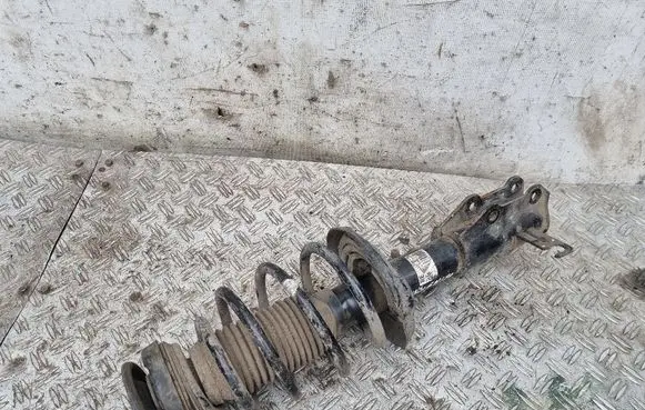 Front shock absorber with coil spring