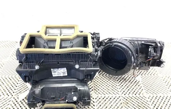 Heater blower radiator