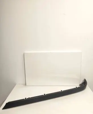 Rear bumper trim bar molding