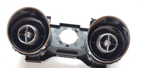 Dashboard air vent grill cover trim