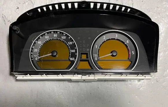 BMW 7 E65 E66 Speedometer (instrument cluster) 62116956634 110080103 103173000062