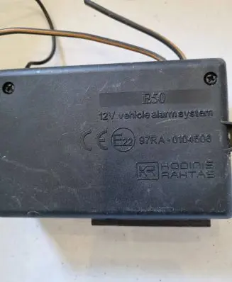 Renault Megane I Alarm control unit/module 97RA0104506