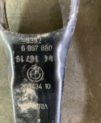 BMW i3 Rear control arm 6867880 33306867880