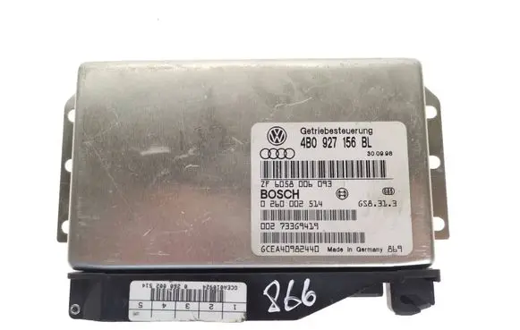 Audi A6 S6 C5 4B Gearbox control unit/module 4B0927156BL 0260002514 ZF6058006093