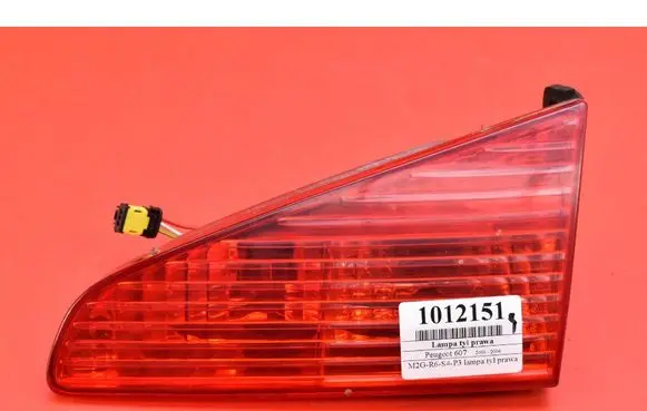 Peugeot 607 Rear/tail lights