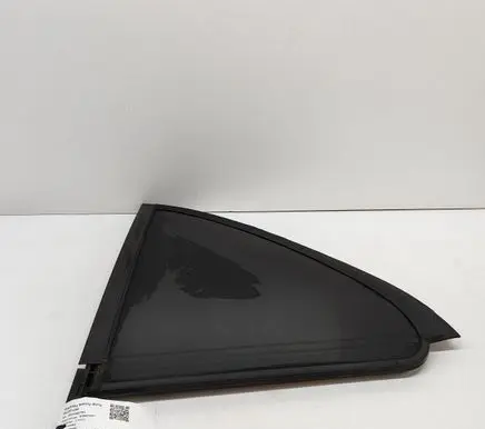 Rear vent window glass