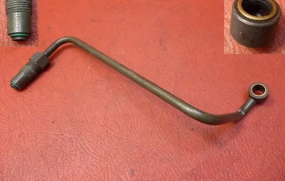 Renault Megane II Turbo turbocharger oiling pipe/hose