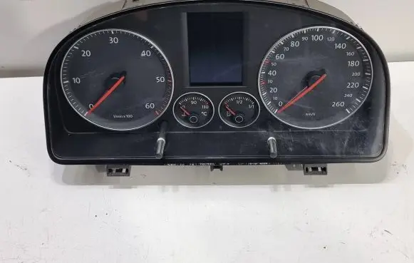 Volkswagen Touran I Speedometer (instrument cluster) 1T0920872A V0003000 VWZ7Z0E2467764