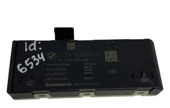 BMW X5 F15 Tailgate/trunk control unit/module 7492035 61357492035 001000000