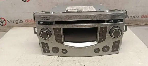 Toyota Verso Radio/CD/DVD/GPS head unit CQJS7870GA 861200F0609 43R000273