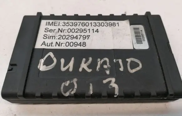 Fiat Ducato Other control units/modules 00295114