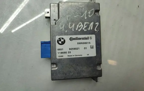 BMW 5 F10 F11 Camera control unit module 9259021