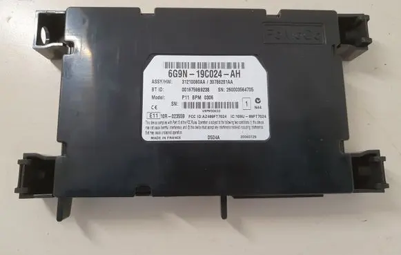 Volvo S80 Bluetooth control unit module 31210080AA 6G9N19C024AH