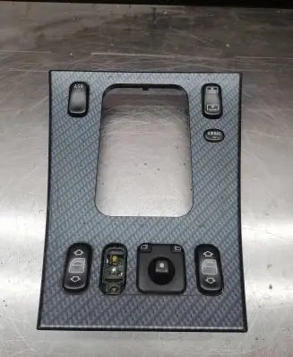Mercedes-Benz CLK A208 C208 Gear shifter surround trim plastic 2086800336 2088202910