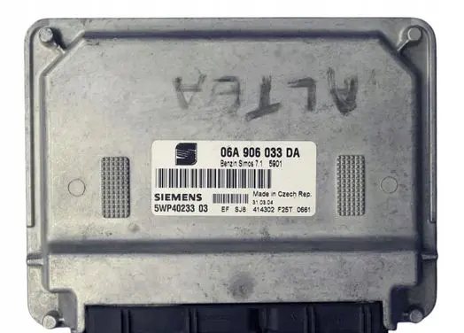 Seat Altea Engine control unit/module 06A906033DA 5WP40233