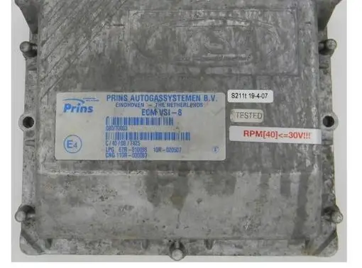 BMW 1 F20 F21 LP gas control unit module PRINSSEKWENCJA568CYLVSI8STEROWNIKKOMLPG VSI8
