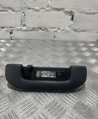 Rear interior roof grab handle