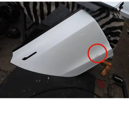 Tesla Model 3 Rear door