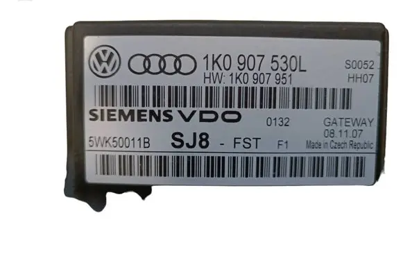 Volkswagen Golf V Gateway control module 1K0907530L 5WK50011B 1K0907951