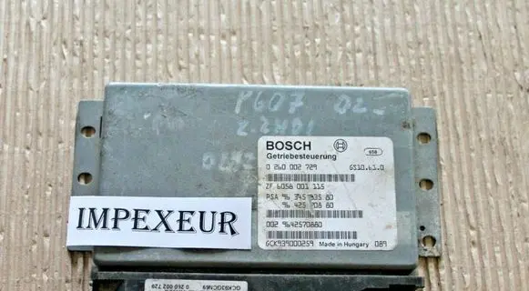 Peugeot 607 Gearbox control unit/module 9634583580 0260002729 9642570580
