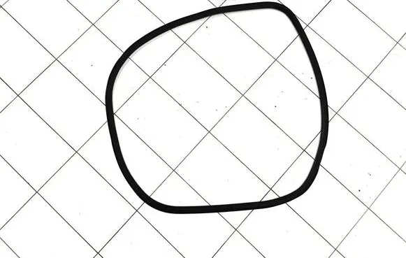 Mercedes-Benz EQS V297 Front door rubber seal A2976970200