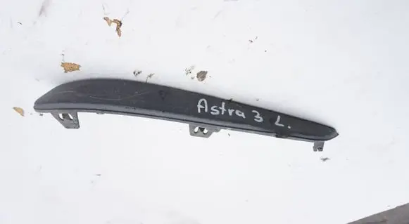 Opel Astra H Number Plate Surrounds Holder Frame HALOGENZALEPKA